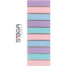 Şeffaf Renkli Postit Post-It Post It. Kitap Ayracı Ayraç Postit Sticker Not Kağıdı 200 Yaprak