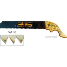 Afrodit AVM Abay Kurt Diş El Testere 38 cm - Ahşap Sap