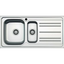 Hafele CAPUA06 Eviye Tezgah Üstü 1000X500 mm Satin Sağ