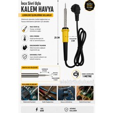 Ender 60 Watt 220 Volt Ince Uçlu Kalem Havya 60W