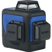 Exen Enl 363 G Şarjlı Yeşil Lazer Şakül Set 3X360° 7.4V 2.6AH