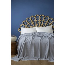 Apricitas Home Miren Gri Tek Kişilik Pike