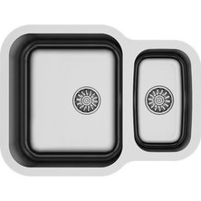 Hafele ENNA05 Eviye Tezgah Altı 610X452 mm Parlak