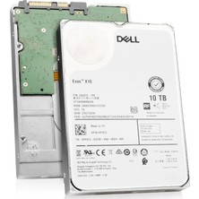 Dell Enterprise Exos X10 10TB 7.2k 12G 512E Sas 3.5'' Sunucu Harddisk ST10000NM0256 2AA231-150 0YF87J