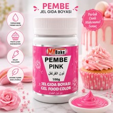 My Bake Mybake Pembe Jel Gıda Boyası 100 G