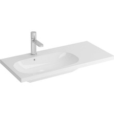 Newarc River Etajerli Lavabo Beyaz