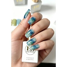 Blooming Jel 15 ml Dağılan Jel Tırnak Sanatı Sulu Boya Efekti Mermer Desen Ombre Geçiş Bloming Jel Easy Beauty