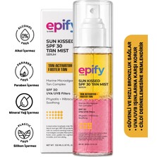 Epify Sun Kissed Spf 30 Mist Spray, 30 Faktör Self Tanning Spray, Bronzlaştırıcı Spray