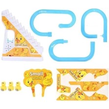 Depomiks Small Duck Merdiven Oyunu Dön Dolaş Ördek Oyunu Merdivenden Çıkıp Kaydıraktan Kayan Yavru Ördek Işıklı Müzikli