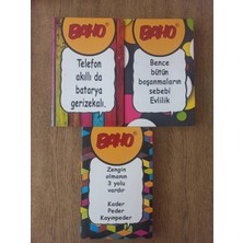 Kırmızı Beyaz Baho Defter A5