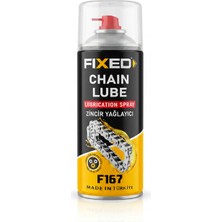 Sgs Fixed F167 Zincir Yağlama Spreyi 400 ml - Motosiklet, Bisiklet ve Endüstriyel Zincir Yağı