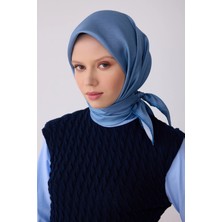 Belli Twill Ipek Desenli Eşarp 4305D