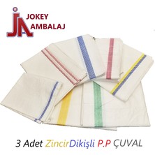 Jokey Ambalaj 3 Adet Naylon P.p. Sentetik - Inşaat, Moloz ve Taşıma Çuvalları (Ebat Seçenekli)