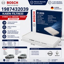 Bosch Orijinal 1987432039 2789100Q0A Polen Kabin Filtresi Renault Nissan Uyumlu