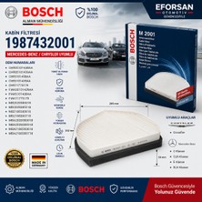 Bosch Orijinal 1987432001 05101438AA Polen Kabin Filtresi Mercedes Chrysler Uyumlu