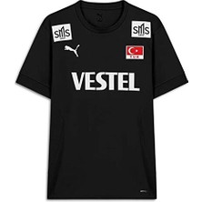 Puma Türkiye Voleybol Forması Erkek Voleybol Forması 70711603 Siyah