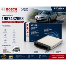Bosch Orijinal 1987432093 7701055109 Polen Kabin Filtresi Renault Uyumlu