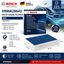Bosch Orijinal 0986628643 64116821995 Polen Kabin Filtresi Bmw Uyumlu