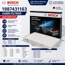 Bosch Orijinal 1987431163 81619100018 Polen Kabin Filtresi Man Uyumlu