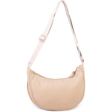 Nas Bag Ultra Hafif Kadın Spor Günlük Nas Bag Minimalist Günlük Ayarlanabilir Askılı Mini Hobo Çanta (En 25 cm ;boy 22 cm ) Sarı