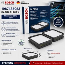 Bosch Orijinal 1987435053 2118301218 Polen Kabin Filtresi Mercedes Uyumlu