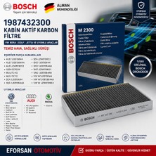 Bosch Orijinal 1987432300 1J0819644 Polen Kabin Filtresi Volkswagen Uyumlu