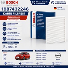Bosch Orijinal 1987432246 272771HD0BKE Polen Kabin Filtresi Nissan Uyumlu