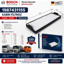 Bosch Orijinal 1987431155 9408350247 Polen Kabin Filtresi Mercedes Uyumlu