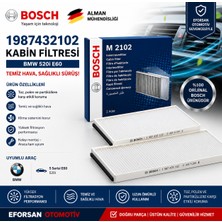 Bosch Orijinal 1987432102 Polen Kabin Filtresi Bmw Uyumlu