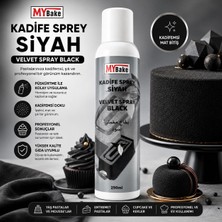 My Bake Mybake Kadife Sprey Siyah 250 ml