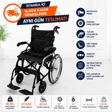 Tagesan P807K Orta Tekerlekli Refakatçi Tekerlekli Sandalyenin Öne Çıkan Özellikleri