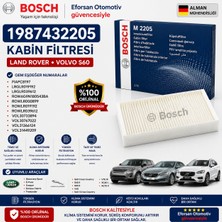 Bosch Orijinal 1987432205 PC8197 Polen Kabin Filtresi Land Rover Volvo Uyumlu