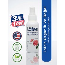 Lafe's Organik ve Doğal içerikli Vücut Koruyucu Sprey USDA Sertifkalı 118 ml Vegan , MADE in U.S.A   3 AL 1 ÖDE