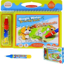 Mofy Baby Magic Water Sihirli Boyama Kitabı Hayvanlar Alemi Kolektif 3 - 5 Yaş İçin Eğlenceli Boyama