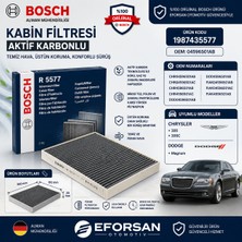 Bosch Orijinal 1987435577 04596501AB Polen Kabin Filtresi Dodge Chrysler Uyumlu