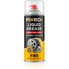 Sgs Fixed F165 Sıvı Gres Spreyi 400 ml - Oto Sanayi, Menteşe ve Rulman Için Kalıcı Yağlayıcı