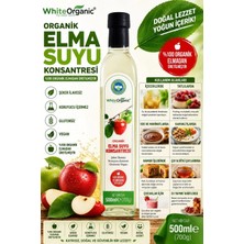 White Organic Organik Elma Suyu Konsantresi 700 gr