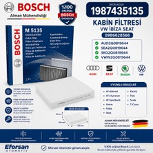 Bosch Orijinal 1987435135 2Q0819644 Polen Kabin Filtresi Volkswagen Seat Uyumlu
