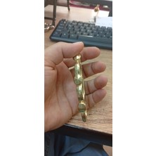 Gold Renk Kurukafa Figürlü Aksesuar Muşta Süs Muşta