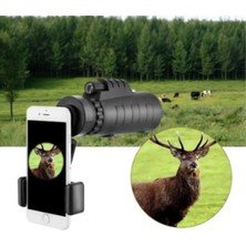 Lizer Su Geçirmez 40X60 Dürbün Teleskop Telefon Tutucu,gece Görüşü,pusula,tripod