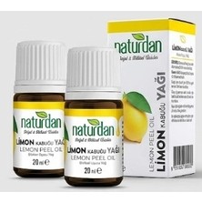Naturdan Limon Kabuğu(Lemon Peel Oil) Yağı 20 ml 3 Lü Set