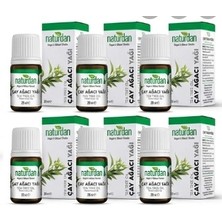 Naturdan Çay Ağacı(Tea Tree Oil) Yağı 20 ml 6 Lü Set