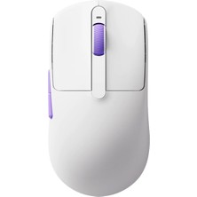 Akko Dash Max White 8k Hz Pixart 3395 Sensör Kablosuz Gaming Mouse