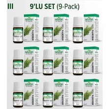 Naturdan Biberiye Yağı 20 ml 9 Lü Set