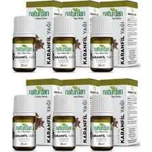 Naturdan Karanfil(Clove Oil) Yağı 20 ml 6 Lü Set
