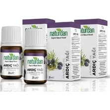 Naturdan Ardıç Yağı(Juniper Berry Oil)Yağı 20 ml 3 Lü Set