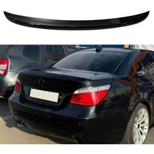Bmw 5 Serisi E60 Uyumlu M5 Parlak Siyah Boyalı Spoiler Pianoblack Ithal Sıfır