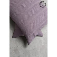 Vessino Home Seranova Bordürlü 2 Adet 50X70 Yastık Kılıfı %100 Pamuk Kapaklı Otel Tipi Dayanıklı
