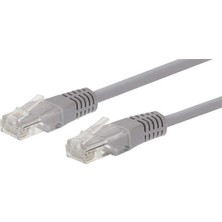 Uranium Uranıum Cat6 Utp Lszh Patch Cord 26AWG 250MHZ 0.20M Gri Renk