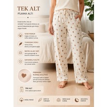Yaden Kadın Pijama Tek Alt